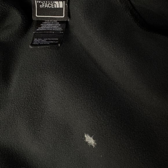 The North Face Womens Small Jacket Full-Zip Pockets Mock Neck Cinch Waist Black - Picture 11 of 16